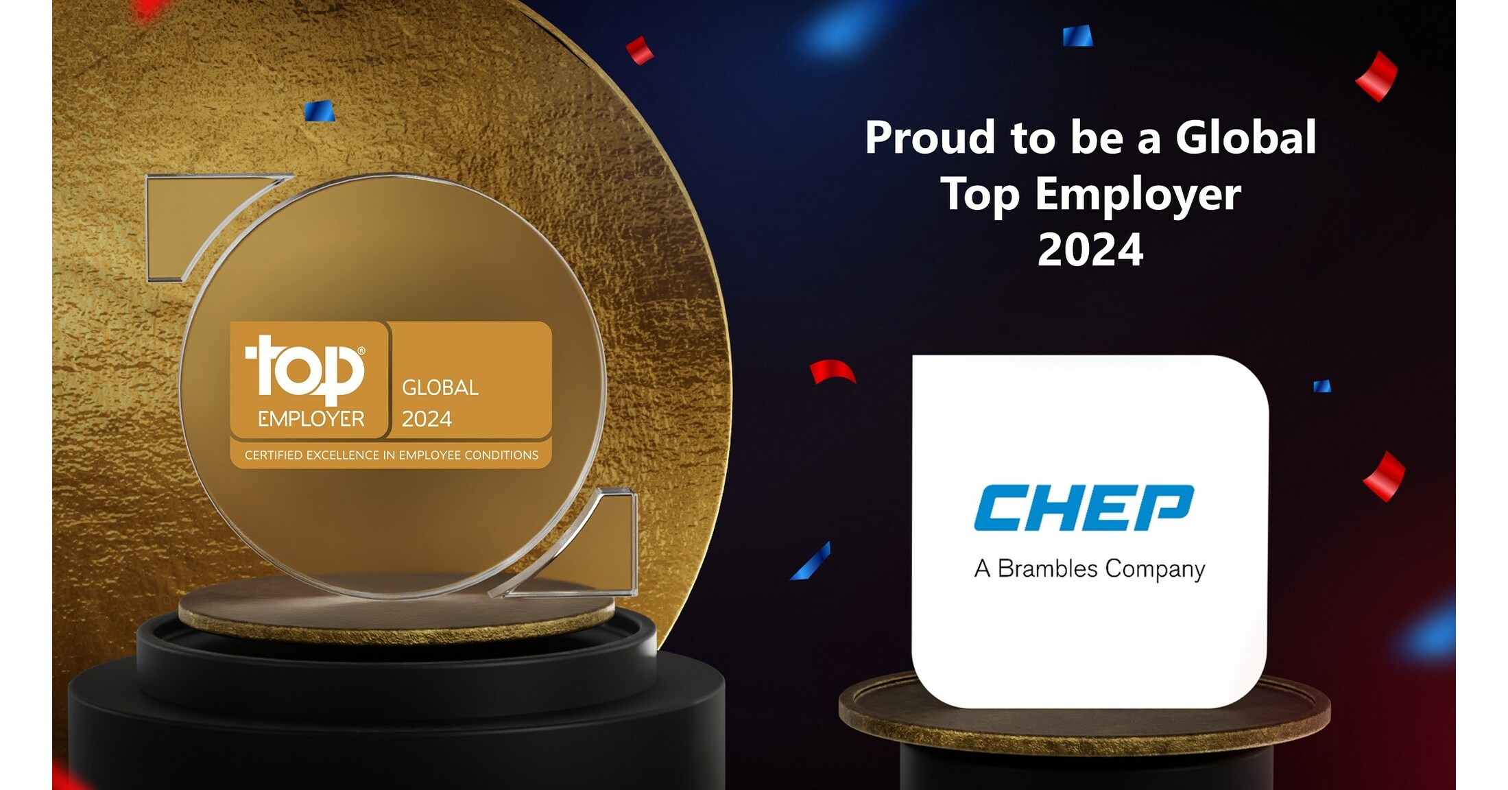 CHEP Recognised as Top Employer in India and Attains Prestigious Global